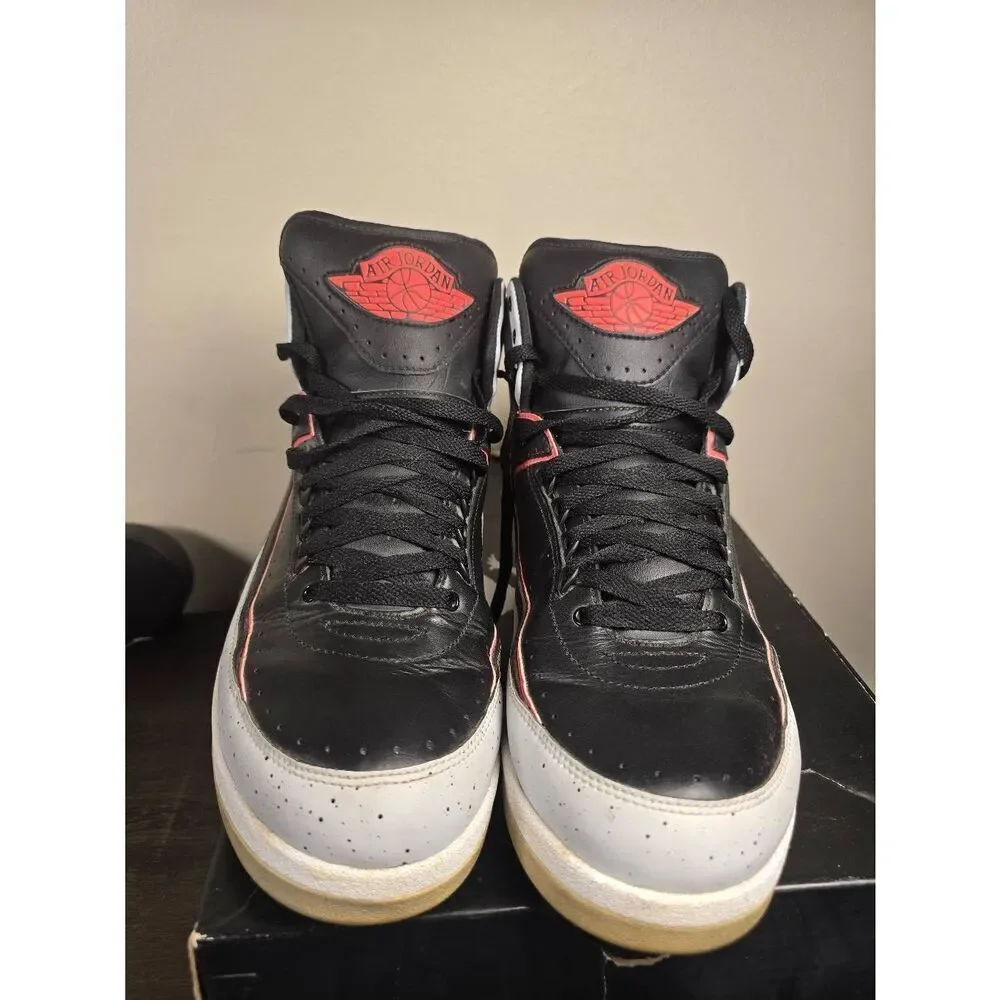 Nike Air Jordan 2 Mens 13 Black 2014 Infrared Cement 23 Sneaker Shoes 385475-023
